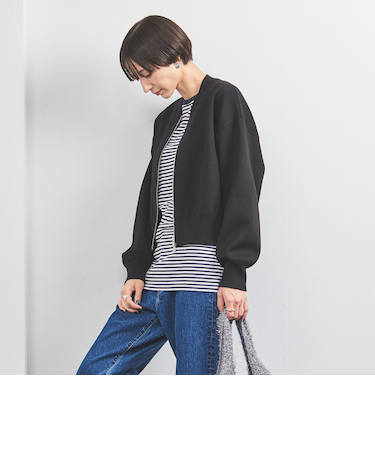 COMFY ニット ブルゾン