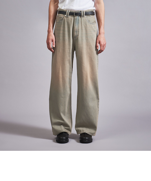 デニム バギー パンツ