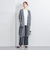 フォックス カシミヤ ロングカーディガン
