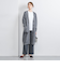フォックス カシミヤ ロングカーディガン