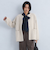 FOXブレンド セッケツ ノーカラー ニット カーディガン