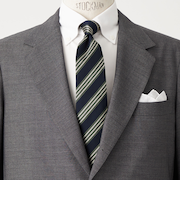 GLR シルク1 8.0cm ストライプ2 ネクタイ