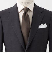 GLR ポリエステル ウォッシャブル ソリッド ネクタイ