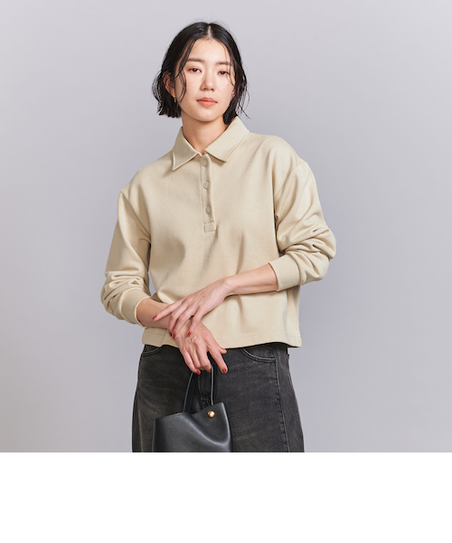 コットン裏毛 ショートポロスウェット プルオーバー｜ユナイテッド