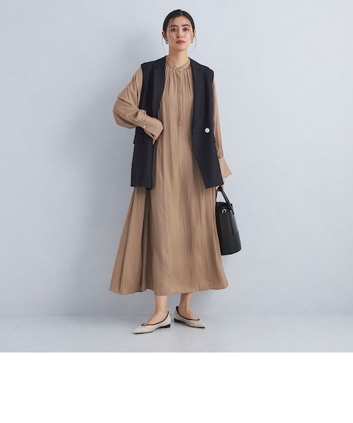 キリカエ ギャザー ワンピース 2