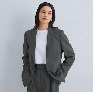 ＜SEASONAL COLLECTION＞2ボタン ジャケット