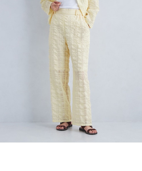 SEASONAL COLLECTION＞ジャカード チェック パンツ｜ユナイテッド  