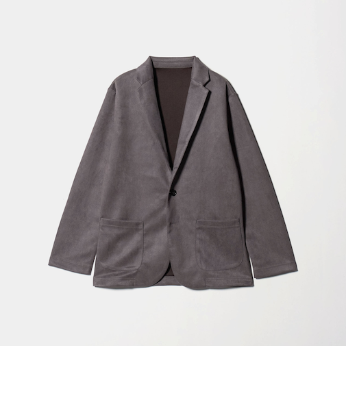 スエードライク カーディガンジャケット＜A DAY IN THE LIFE＞