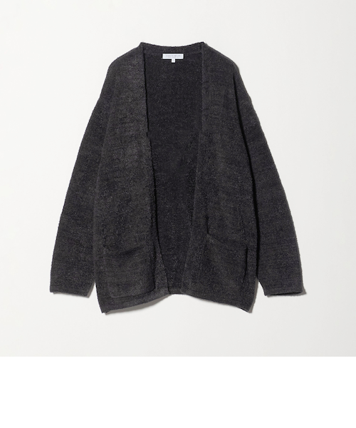 HI-LINE ウール スムース カーディガン ‐ウォッシャブル
