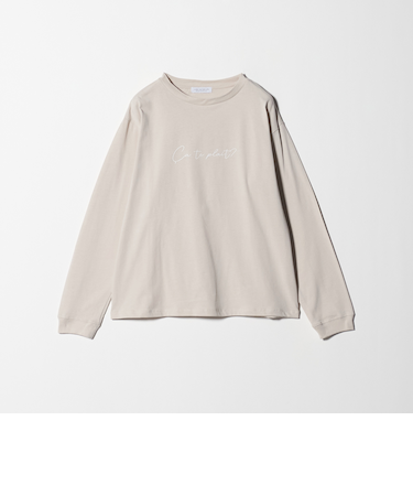 ロゴプリント クルーネックTシャツ ＜A DAY IN THE LIFE＞