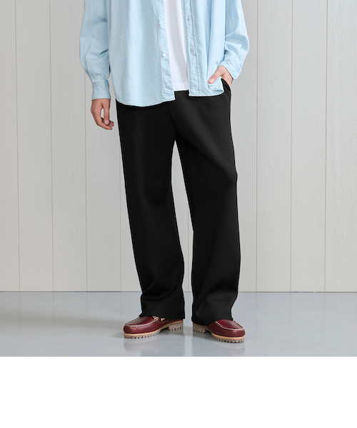 H＞ウールスムージー ストレートイージーパンツ｜ユナイテッドアローズ