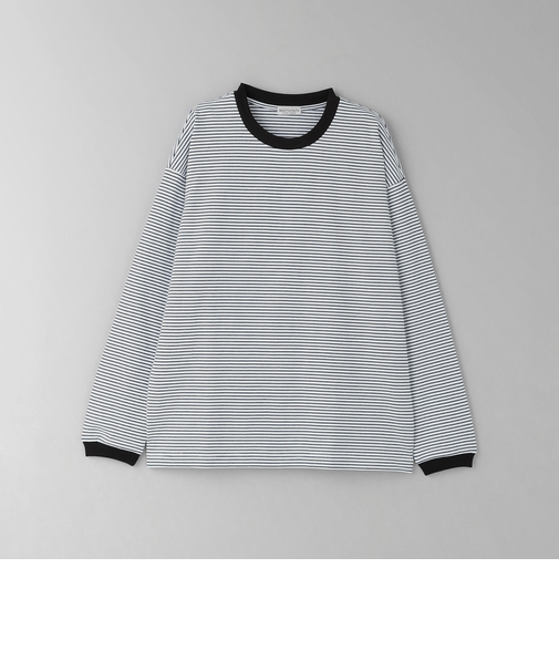 ミジンボーダー ロングスリーブ Tシャツ