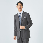 GLR CLOTH ピンストライプ 2B N/HC/BW スーツジャケット -ストレッチ・防シワ-
