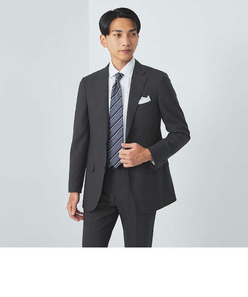 GLR CLOTH マイクロデザイン N/HC/RV スーツジャケット -防シワ-