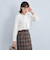 フロント タック ブラウス