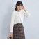 フロント タック ブラウス