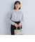 ヨークギャザー スタンド ブラウス