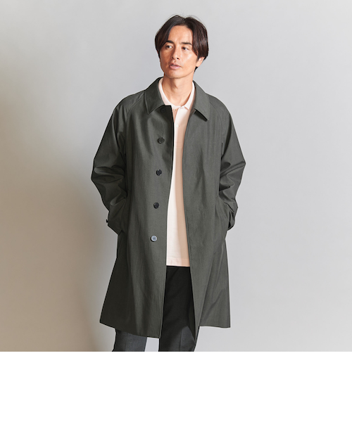 ナイロンツイル ネップツイード リバーシブル コート｜ユナイテッド