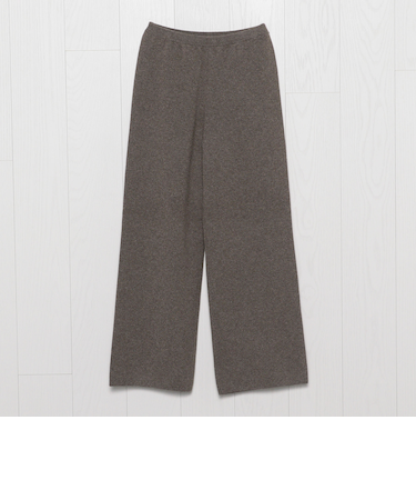 ＜H＞ ウールカシミヤ ニットパンツ