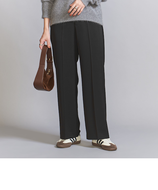 ダブルクロス ストレートパンツ -ウォッシャブル-