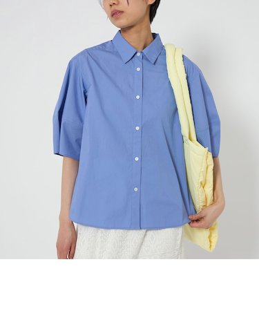 ＜CITEN＞フォルムハーフスリーブシャツ