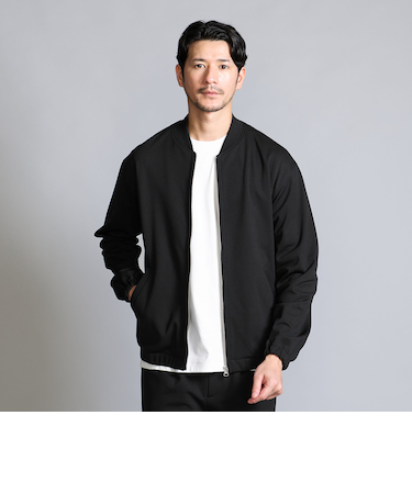 【WARDROBE SMART】ヒートストレージ ジップ ブルゾン/セットアップ対応