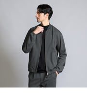 【WARDROBE SMART】ヒートストレージ ジップ ブルゾン/セットアップ対応