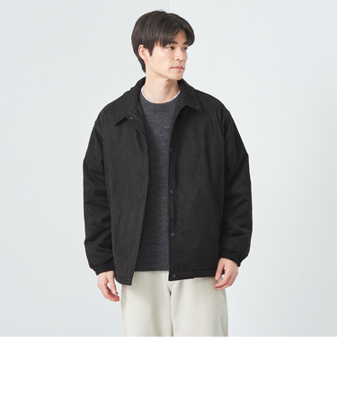 Morley スエードライク コーチジャケット