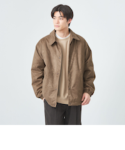 Morley スエードライク コーチジャケット