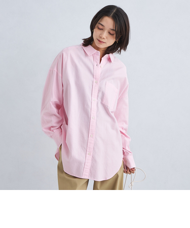 ［size SHORTあり］コットン オックス オーバー シャツ