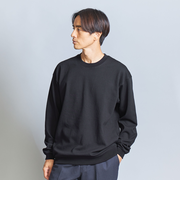 ジャカード ボーダー スウェットTシャツ