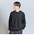 ジャカード ボーダー スウェットTシャツ