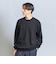 ジャカード ボーダー スウェットTシャツ