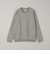 ジャカード ボーダー スウェットTシャツ