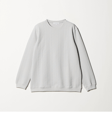 バウンシー ケーブルジャガード カットソー＜A DAY IN THE LIFE＞