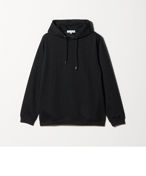 バウンシー ケーブルジャガード パーカー<A DAY IN THE LIFE>