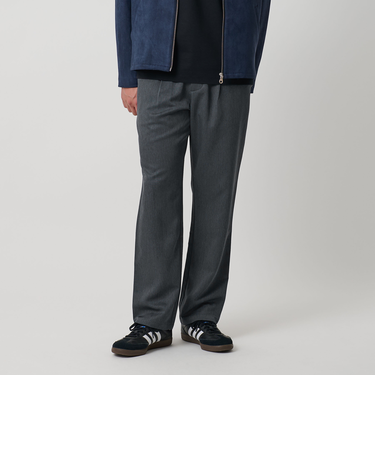 フレキシブルファイバー ツイル 1プリーツ イージーパンツ＜A DAY IN THE LIFE＞