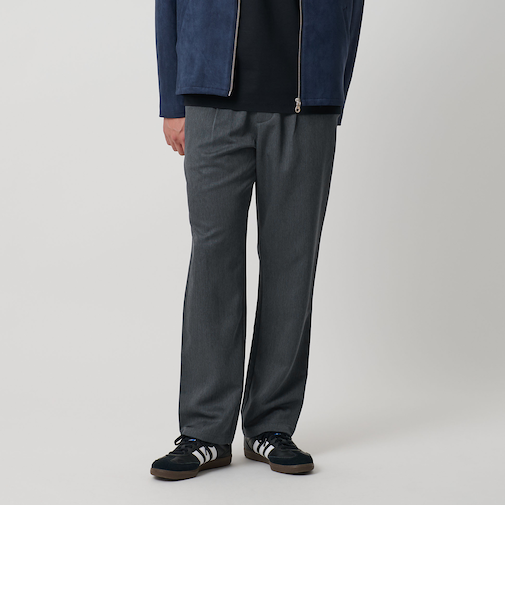 フレキシブルファイバー ツイル 1プリーツ イージーパンツ＜A DAY IN THE LIFE＞