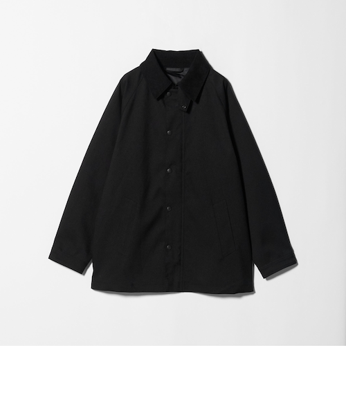 新品 UNITED ARROWS コーエン 防風 ウールライク 起毛 バルマカーンコート M 茶 【J45767】 coen 秋冬 メンズ チェック ステンカラー SALE／70%OFFウールライク トロ チェスターコート＜A