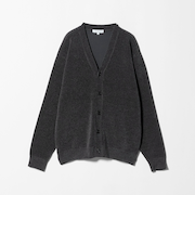 モールヤーン ダブルフェイス Vネックカーディガン-ウォッシャブル-＜A DAY IN THE LIFE＞