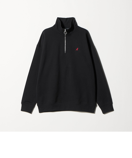 別注】 ＜KANGOL＞ 裏毛 ハーフジッププルオーバー ＜A DAY IN THE