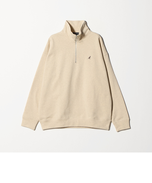 別注】 ＜KANGOL＞ 裏毛 ハーフジッププルオーバー ＜A DAY IN THE