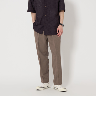 ドライ ドビーストレッチ 1プリーツ イージーパンツ -防シワ-