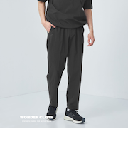 WONDER CLOTH ワイド ユーティリティ―パンツ イージーパンツ -ストレッチ・接触冷感・吸水速乾-