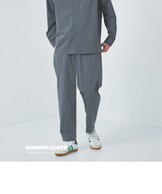 WONDER CLOTH ワイド ユーティリティ―パンツ イージーパンツ -ストレッチ・接触冷感・吸水速乾-