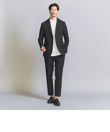 【WARDROBE SMART】ライト オックスフォード セットアップ/ジャケット＆イージーパンツ