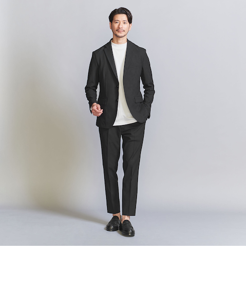 【WARDROBE SMART】ライト オックスフォード セットアップ/ジャケット＆イージーパンツ