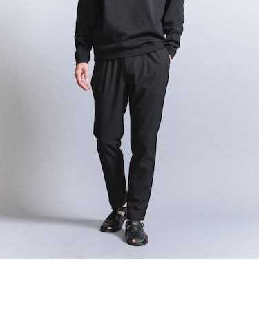 TR ピンヘッド  1プリーツ イージー パンツ ‐タテ・ヨコストレッチ‐