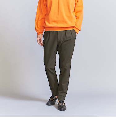 TR ピンヘッド  1プリーツ イージー パンツ ‐タテ・ヨコストレッチ‐