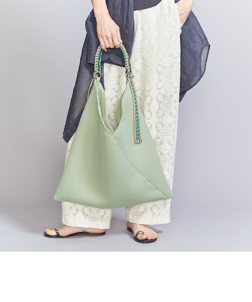 <LE VERNIS>パラコード メッシュ トートバッグ